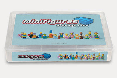 Simpsons Series 2 Minifigures Storage Box