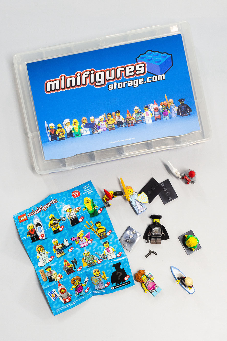 Lego Minifigures Series 17 Storage Box